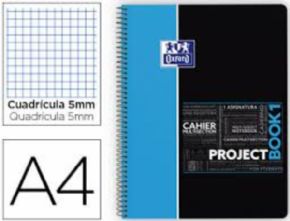 Cuaderno Oxford Project Book Azul